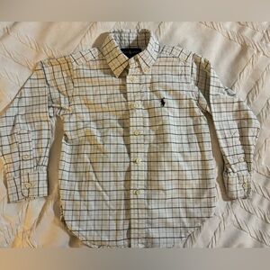 4T Ralph Lauren button down long-sleeved shirt